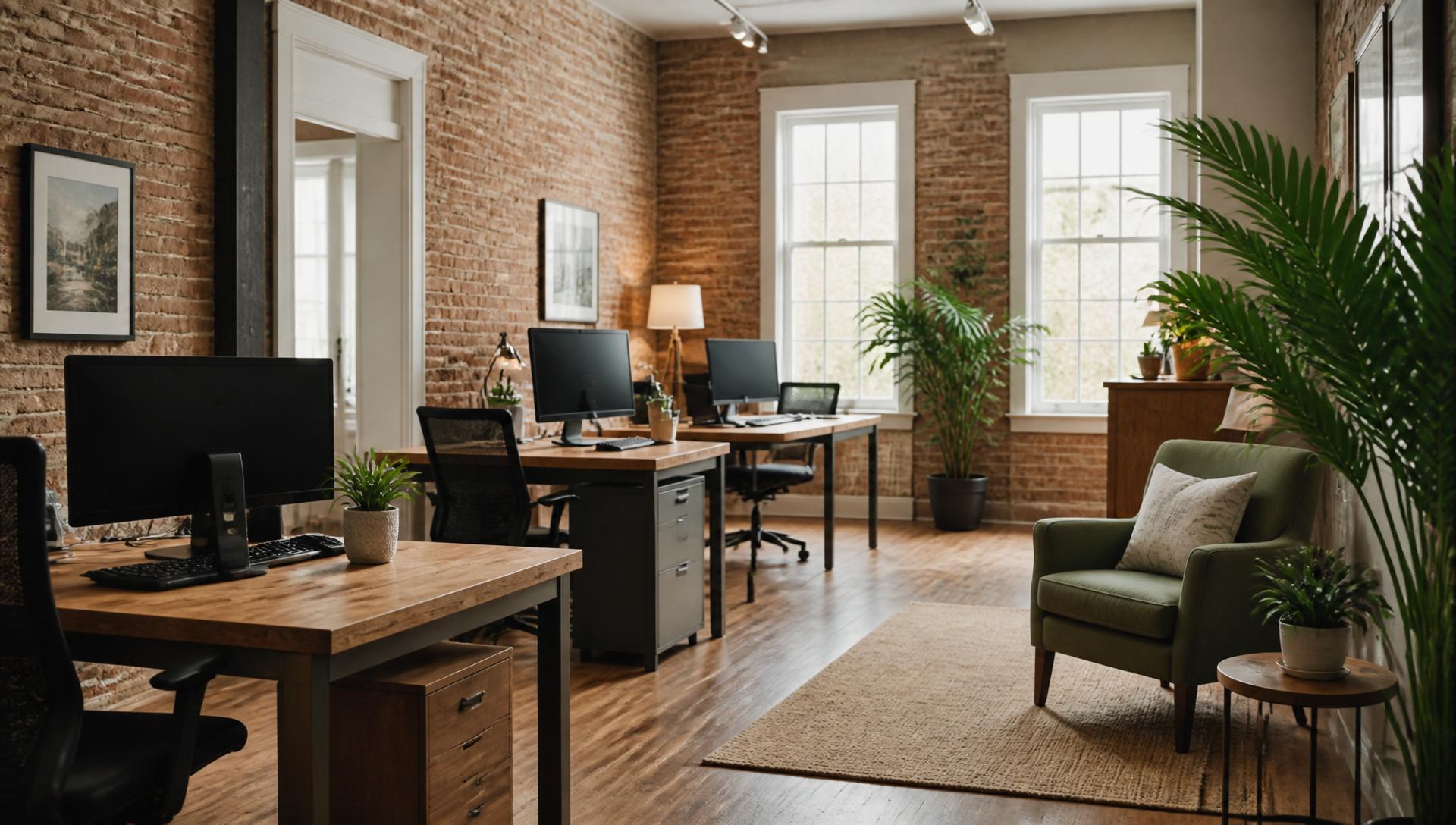 Protected small business office